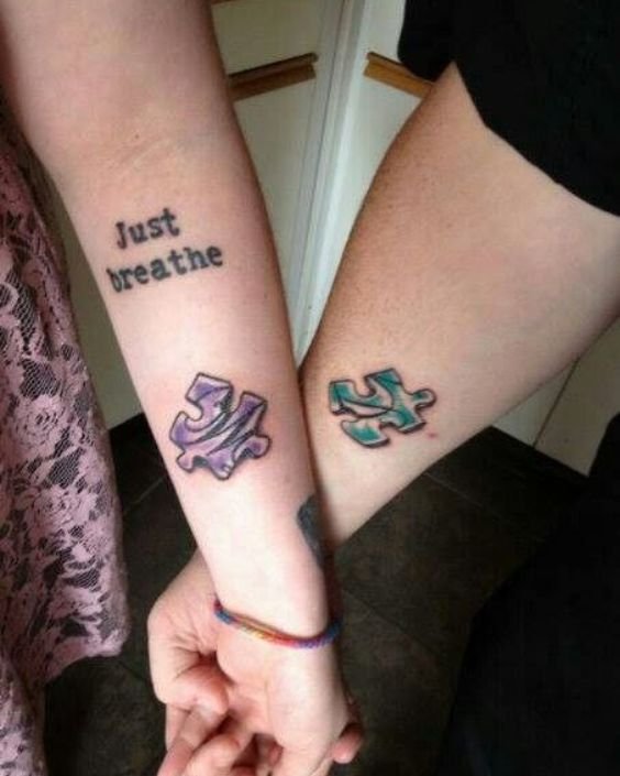 Puzzle Pieces (Incorporating Initials)