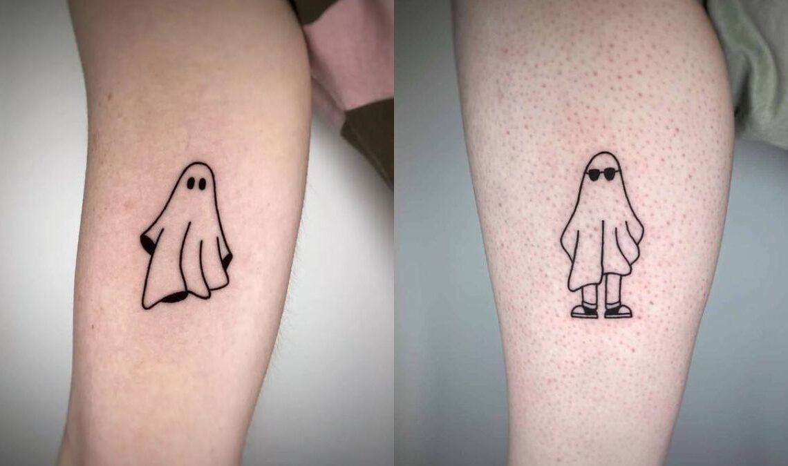 Tiny Ghost Tattoo Ideas