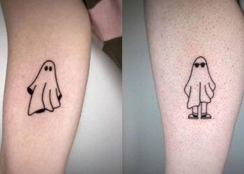 Tiny Ghost Tattoo Ideas