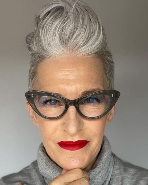 Bold Mohawk with Glasses