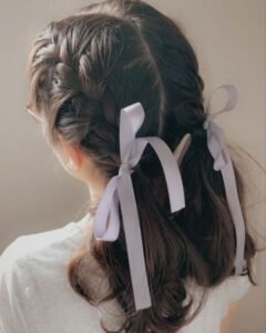 14 Stunning Ribbon Hairstyles To Look Cute & Classy