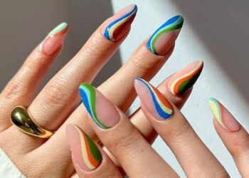 Funky Swirl Nail Designs