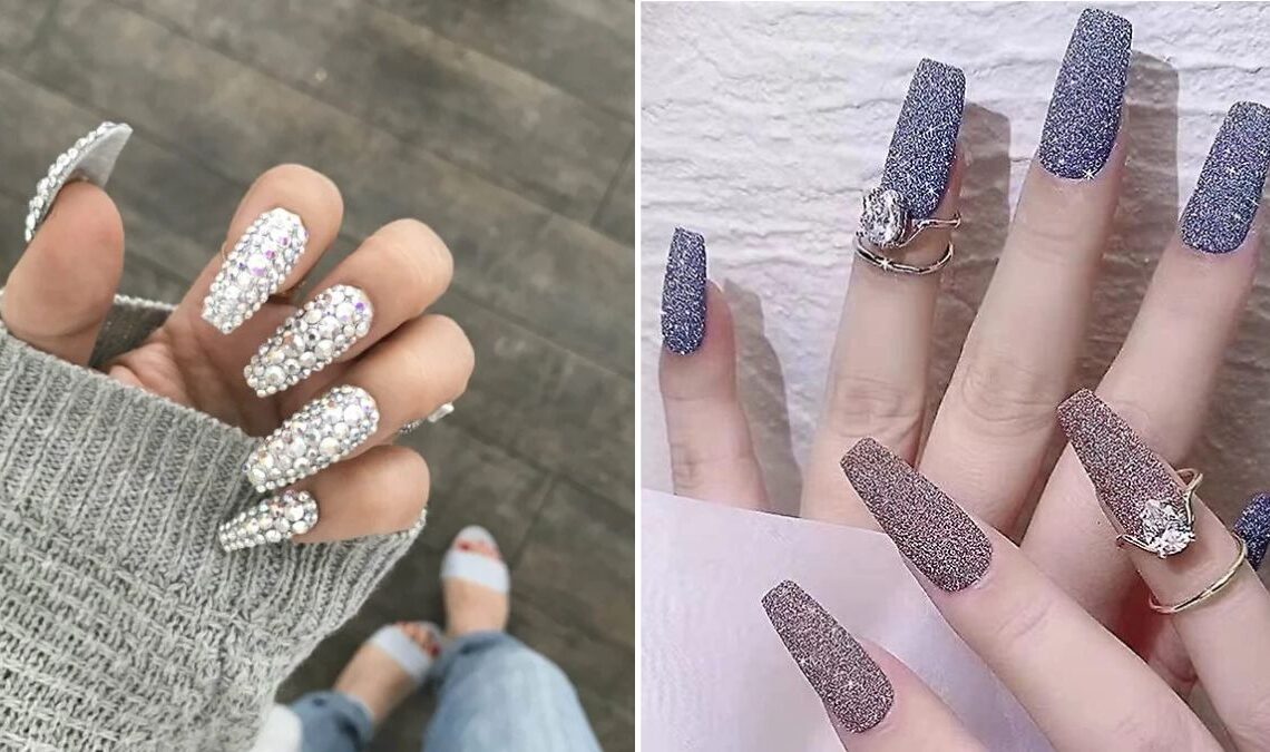 25 Sparkling Diamond Nail Designs For A Star-Studded Look