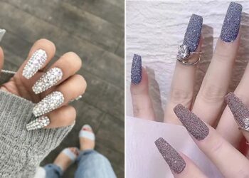 25 Sparkling Diamond Nail Designs For A Star-Studded Look