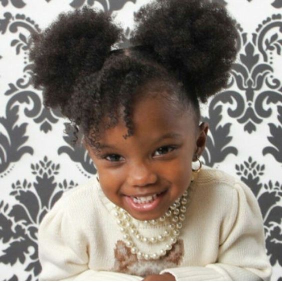 Curly Afro Puffs