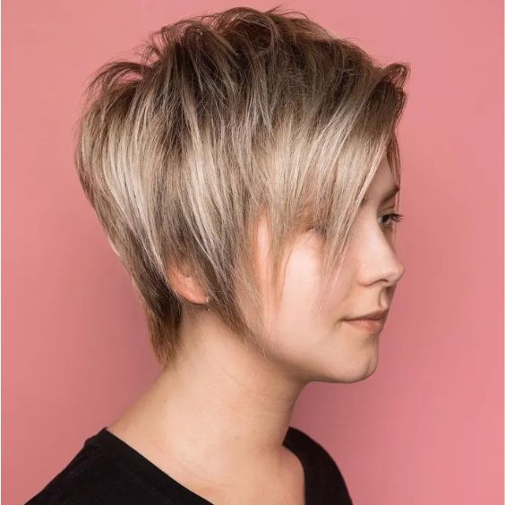 Grown Out Pixie With Short Layers