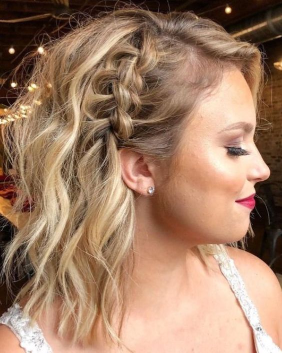 Messy Side Braid