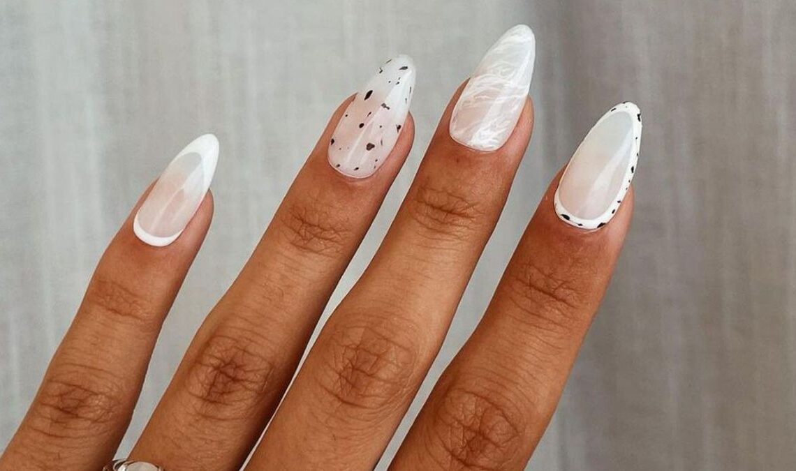 White Tip Nails Ideas