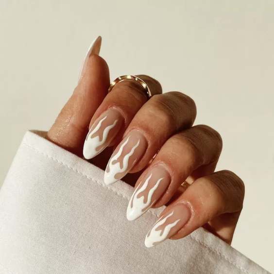 Blazing White Tips 