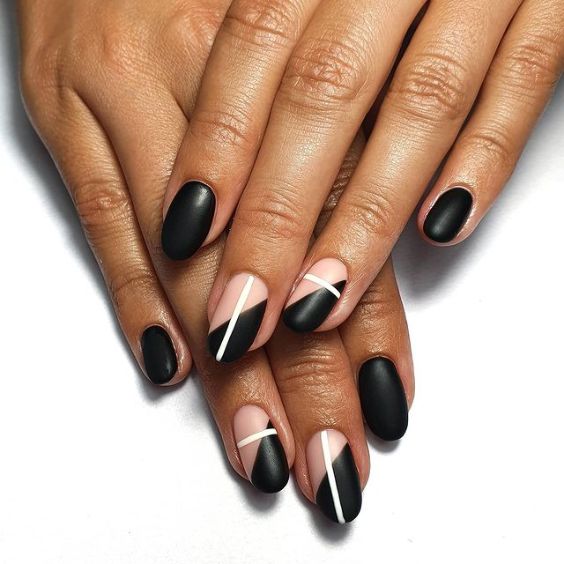 Geometric Accents On Matte Black