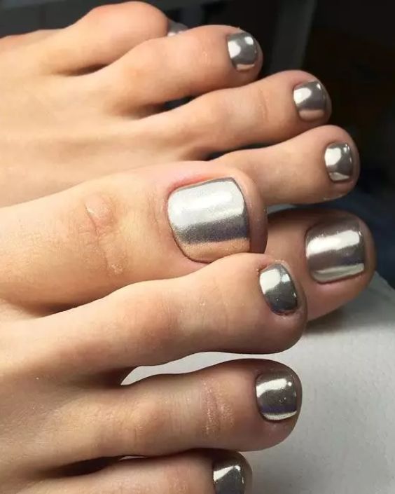 Metallic Silver