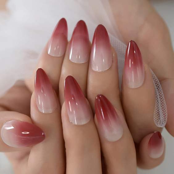 Natural Ombre Nails