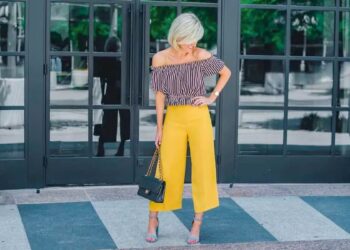 Yellow Pants Outfits for women