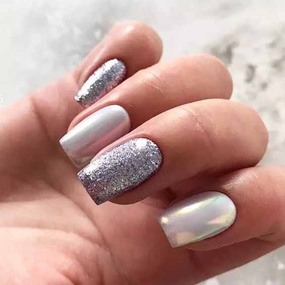 Glitter Nails