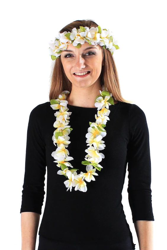 Haku Lei Headband and Matching Dress