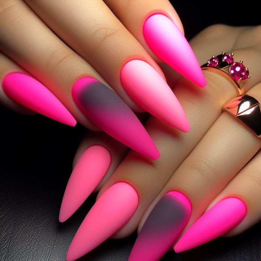 Matte Neon Pink