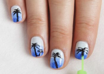 Palm Tree Nails Ideas