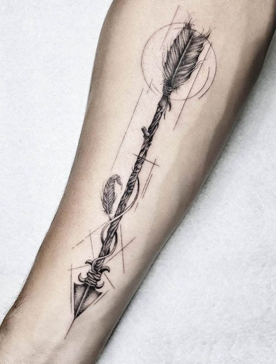 Arrow Forearm Tattoo