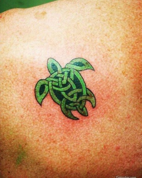 Celtic Sea Turtle Tattoo