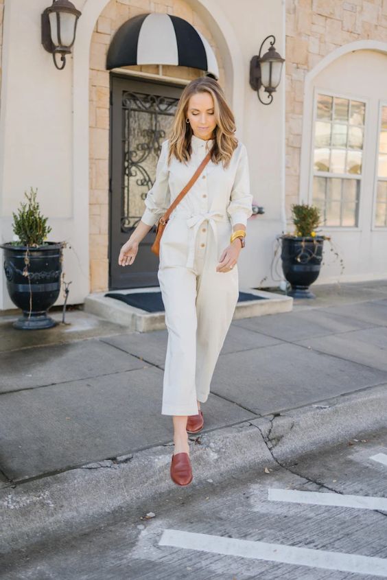 Jumpsuit And Flats