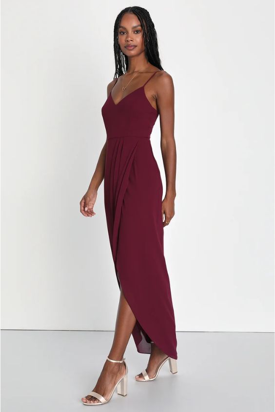 Sleeveless Tulip Midi Dress