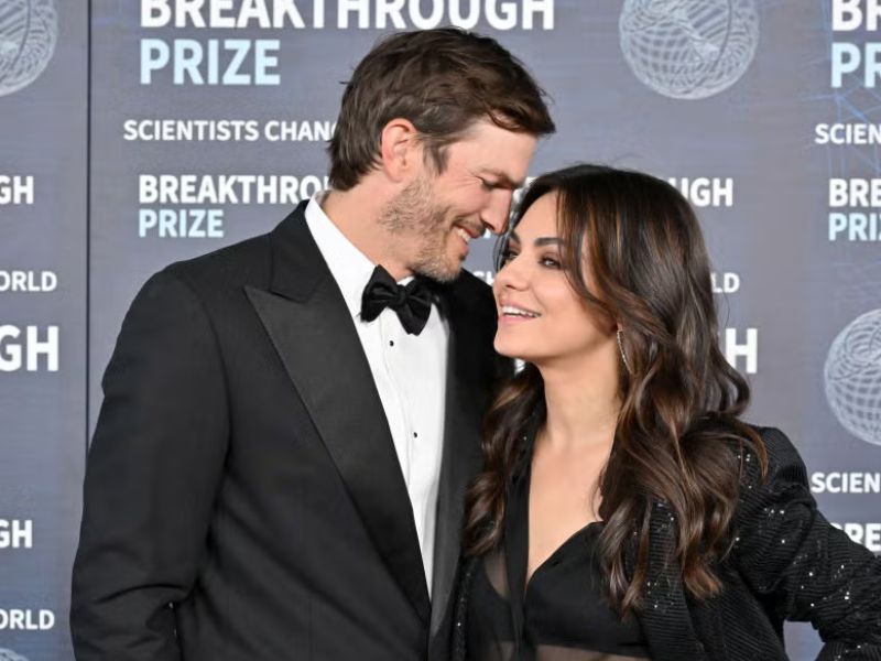 Ashton Kutcher and Mila Kunis