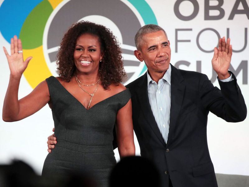 Barack and Michelle Obama