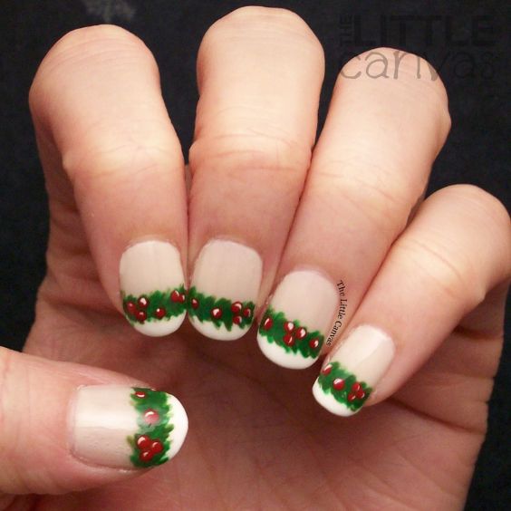 Garland French Tip Nails