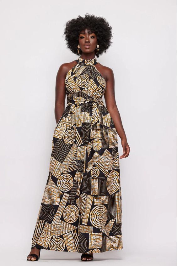 Printed Maxi Dress