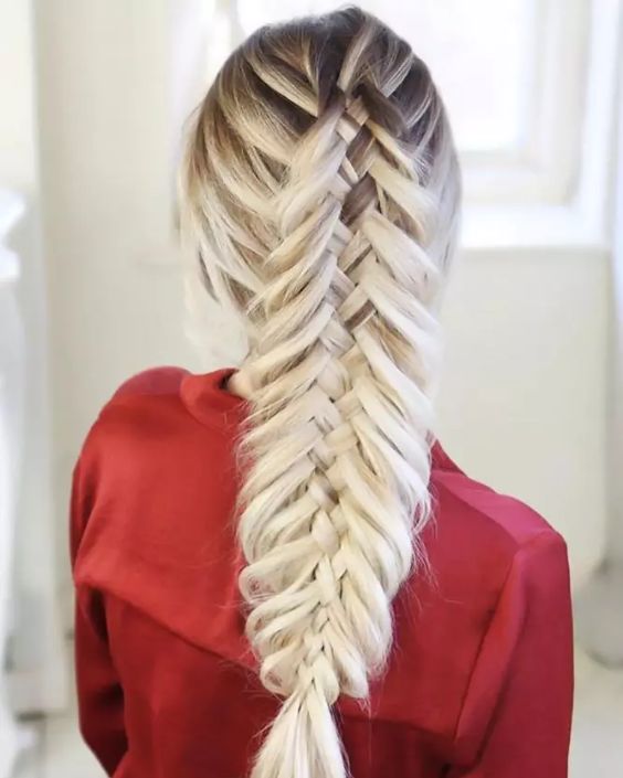 Woven Fishtail Braid