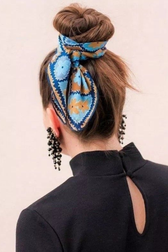 Bandana Wrapped Bun