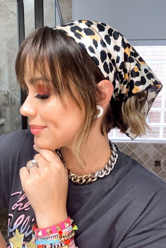 Bandana with Bangs