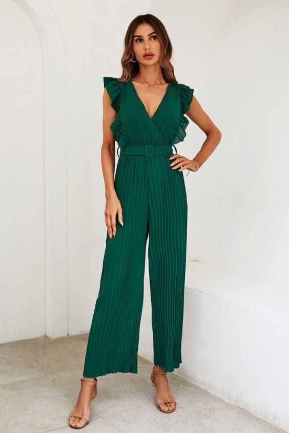 Belted Jumpsuit