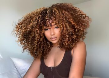 Honey Brown Curls Hairstyles