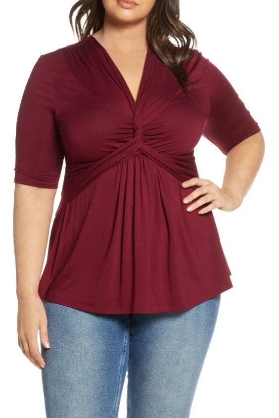 Sweetheart Neckline Top