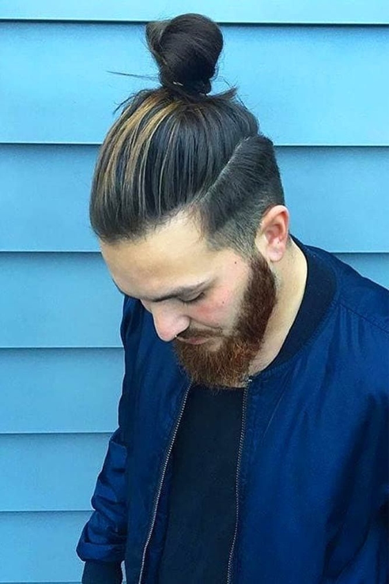 Beard and Samurai-Inspired Top Knot