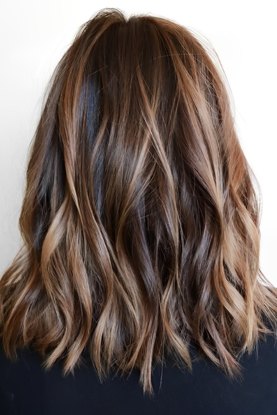 Classic Honey Brown Hair with Subtle Highlights