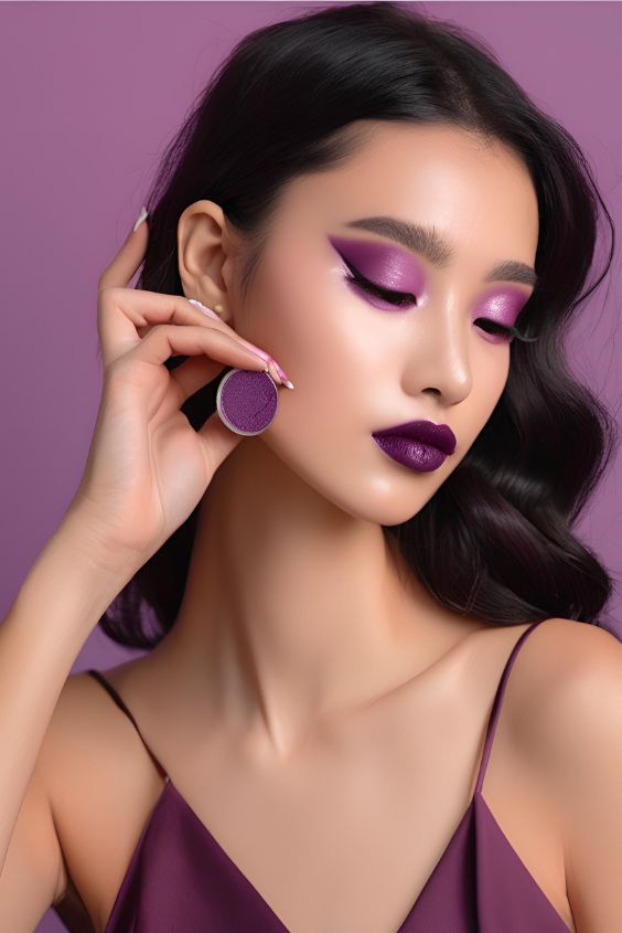 Cool Plum Elegance