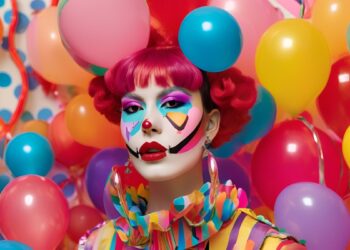 Clowncore Makeup Ideas