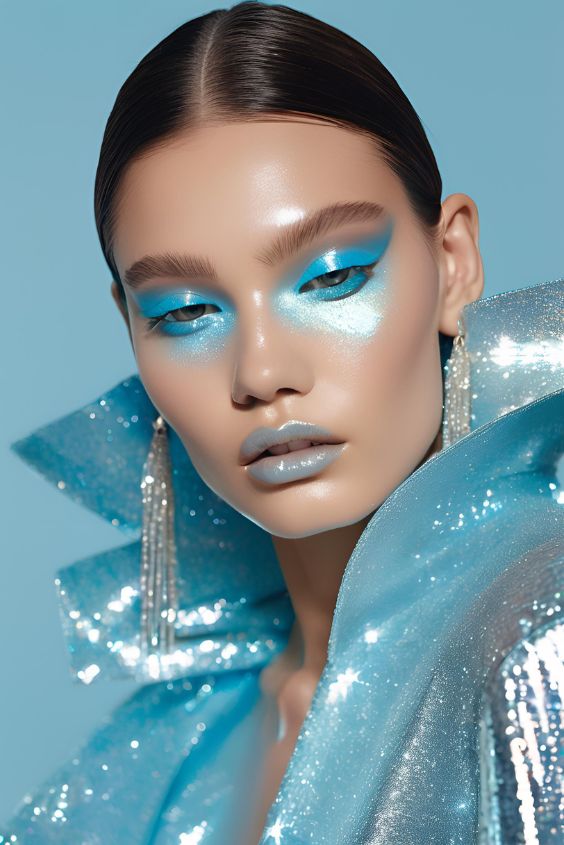 Icy Blue Glam