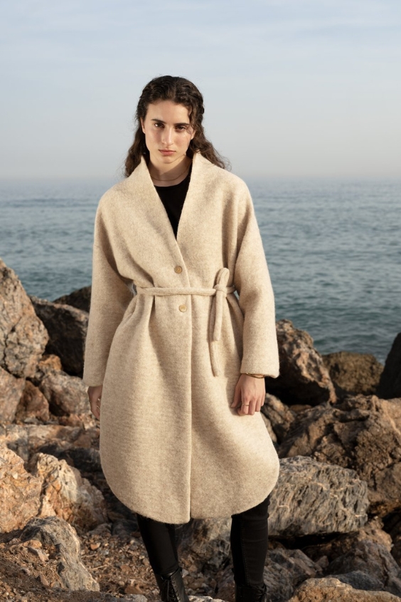 Organic Wool Coat