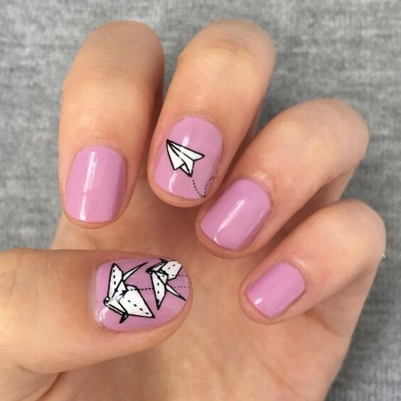 Origami-Inspired Nails