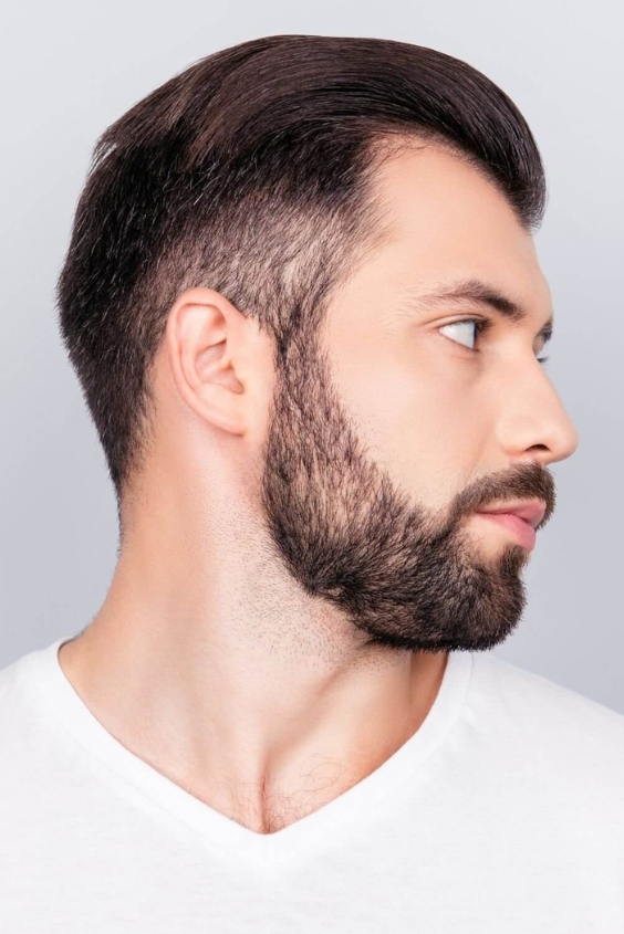 The Rounded Neckline Beard