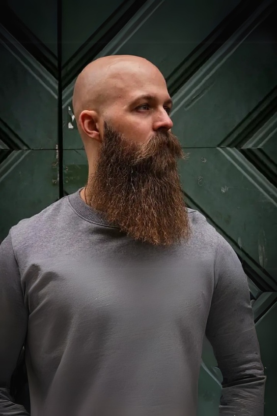 The Tapered Arc Beard