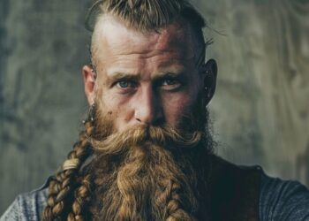 Trendy Braided Beard Styles