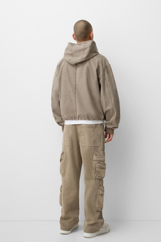 Insulated Hoodie with Cargo Pants