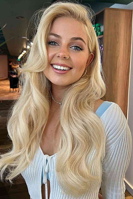 Classic Blonde Barbie Waves