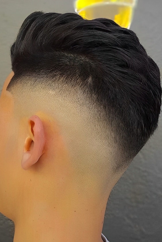 Textured V-Shape Haircut