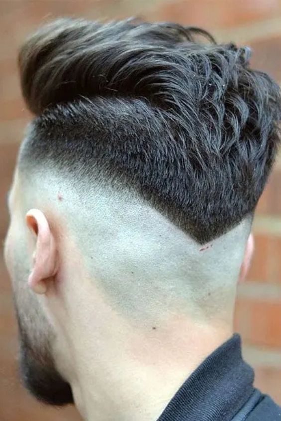 V-Shape with Skin Fade