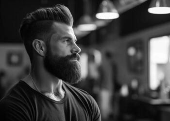 Beard shapes for thick hair